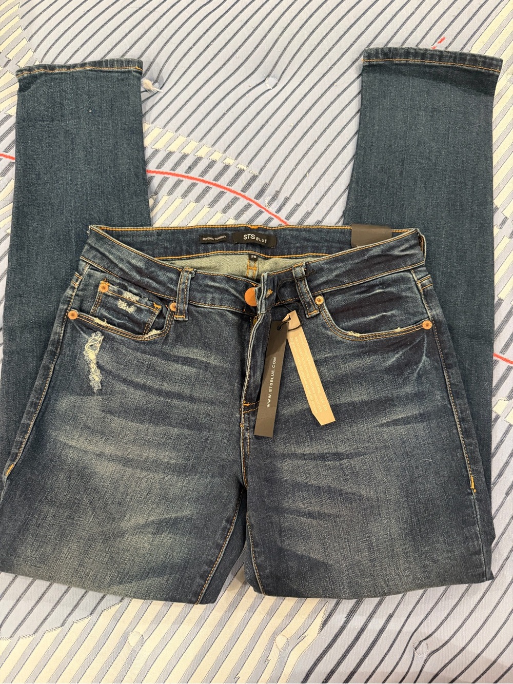 STS Blue Women's Dark Wash Skinny Jeans -NWT
